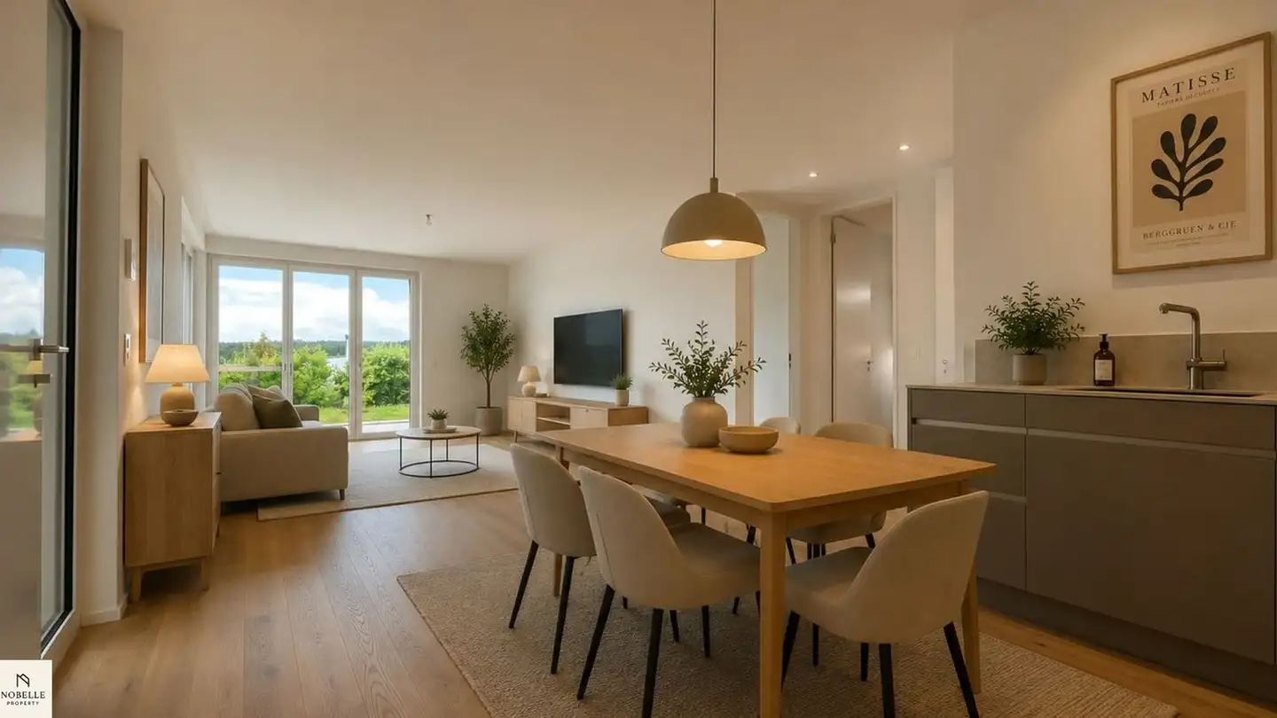 Möblierte Wohnung mieten - Bergstrasse 16, 8447 Dachsen - Foto 2