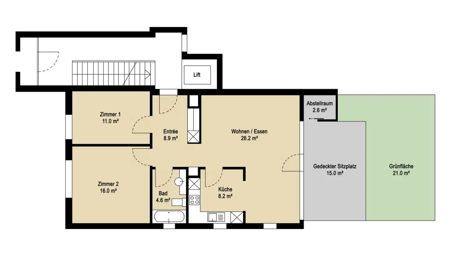 Apartment for sale - 9602 Bazenheid - Photo 2