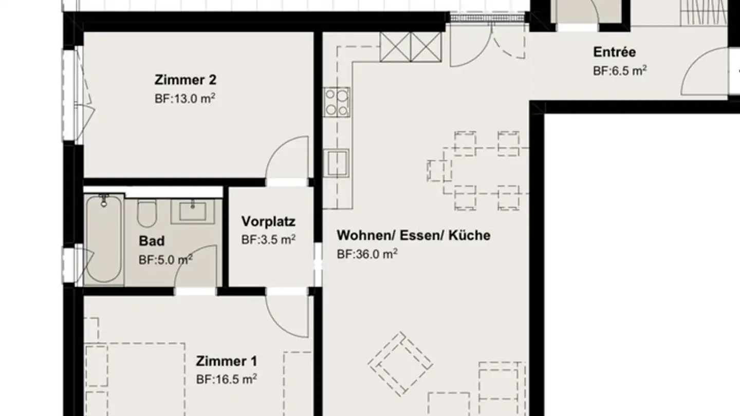Single room for rent - Zürcherstrasse 2, 8172 Niederglatt ZH - Photo 4