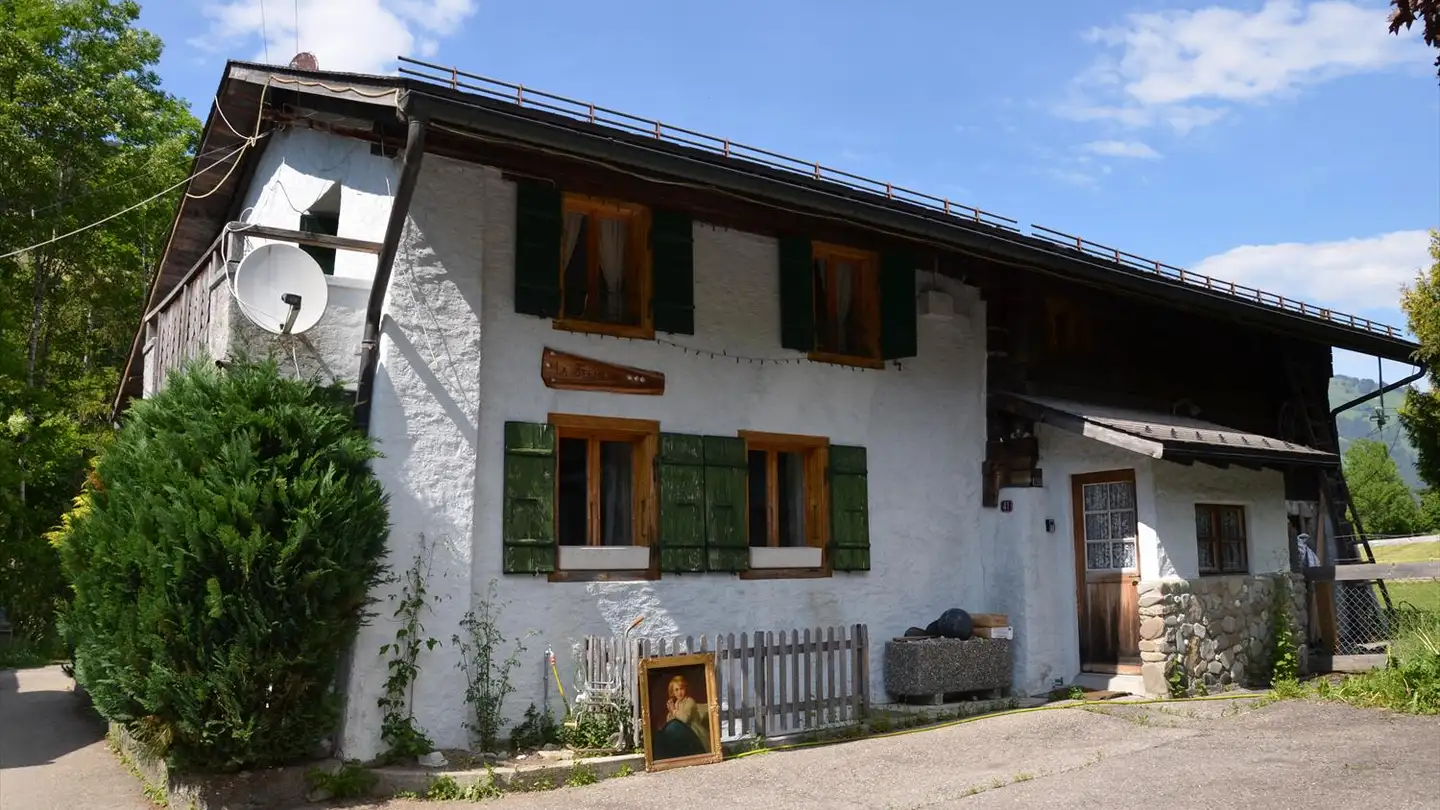 Casa singola in vendita - Route De Gérignoz 41, 1660 Château-d'Oex