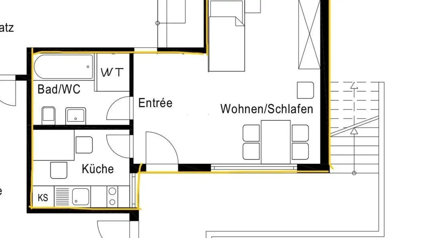 Studio à louer - Moosstrasse, 8107 Buchs ZH - Photo 2