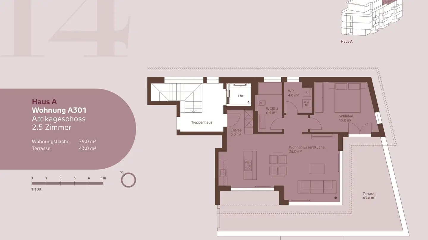 Appartamento in vendita - Landstrasse 15, 5417 Untersiggenthal - Photo 3