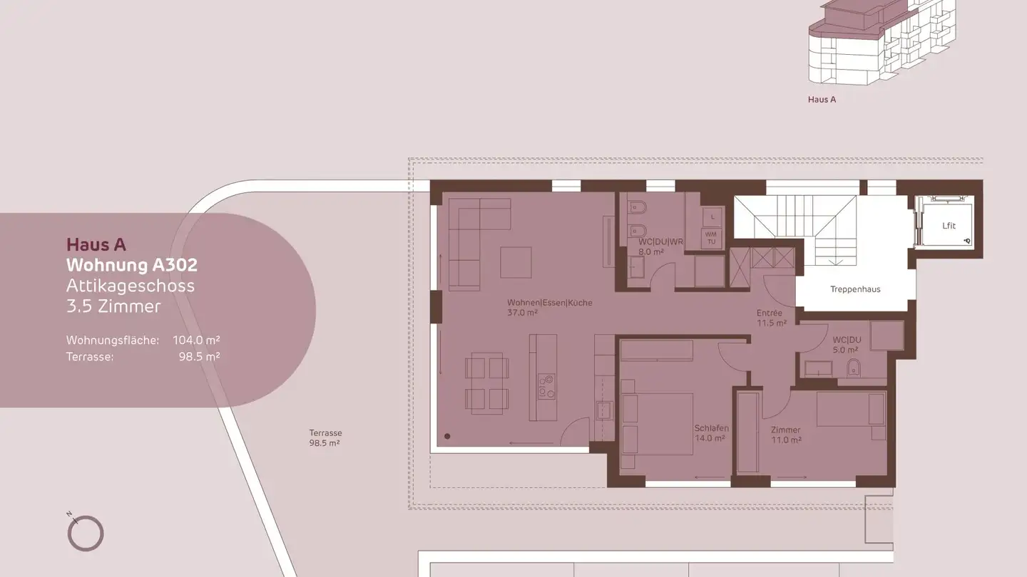 Appartamento in vendita - Landstrasse 15, 5417 Untersiggenthal - Foto 3