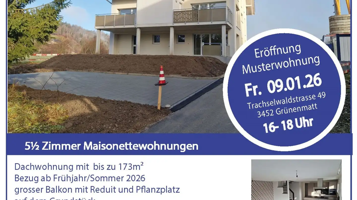 Villa à vendre - Trachselwaldstrasse, 3452 Grünenmatt