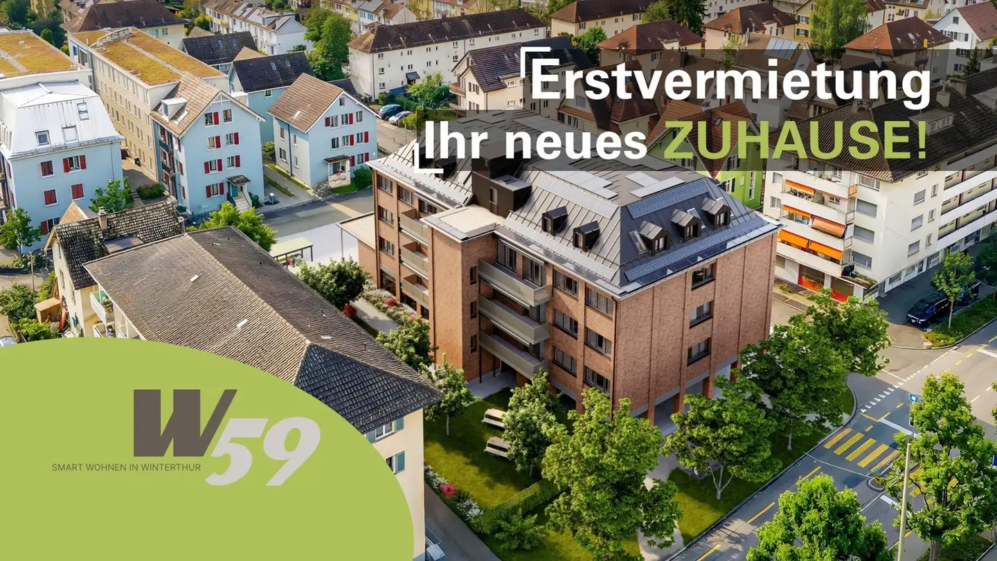 Wohnung mieten - Wülflingerstrasse 59, 8400 Winterthur