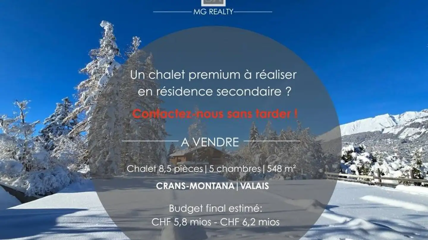 Single house for sale - Route De Crans-Montana, 3963 Montana