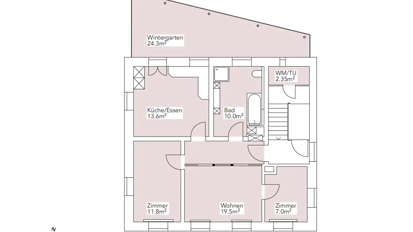 Wohnung mieten - Konstanzerstrasse 64, 9500 Wil SG