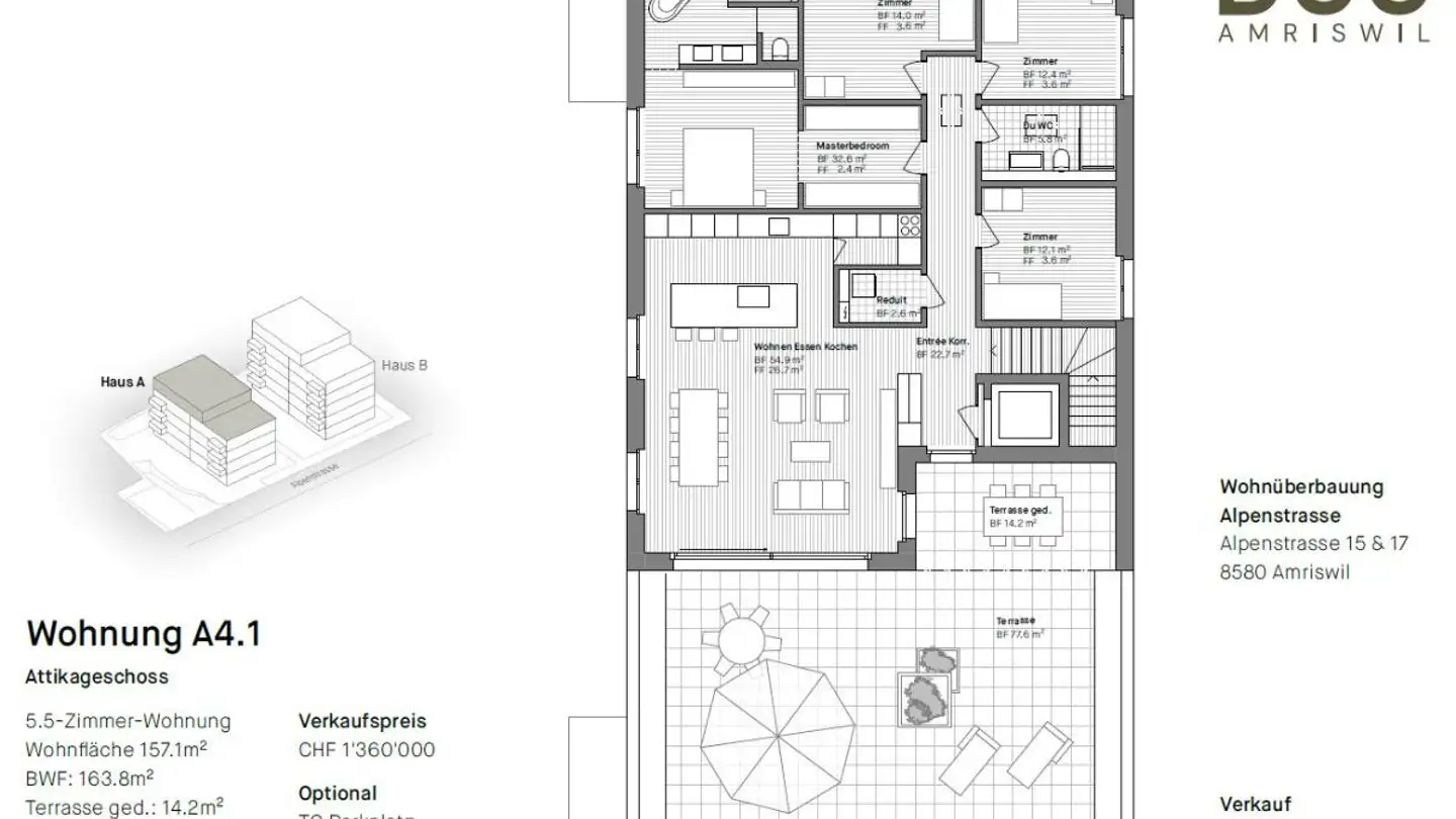 Attico in vendita - Alpenstrasse 15, 8580 Amriswil - Photo 3