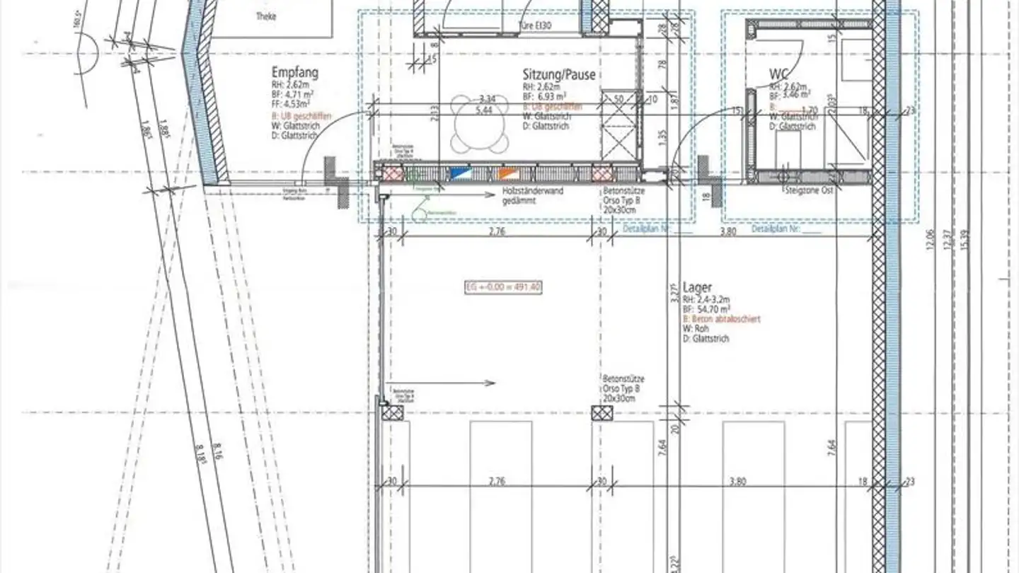 Commercial à louer - Ackerstrasse 2, 3206 Biberen - Photo 4