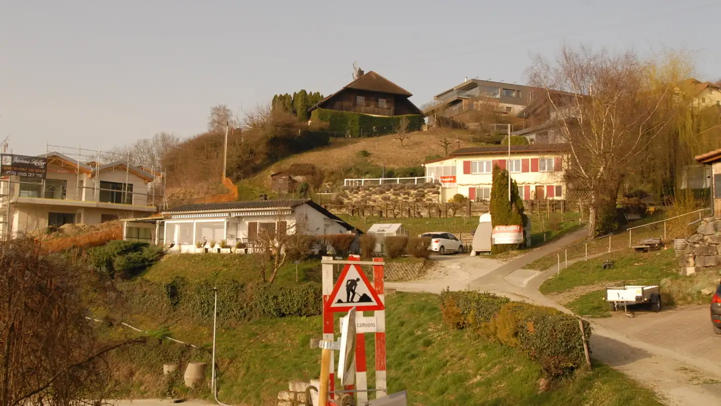 Constructible plot for sale - Chemin des Vignes, 1586 Vallamand - Photo 3