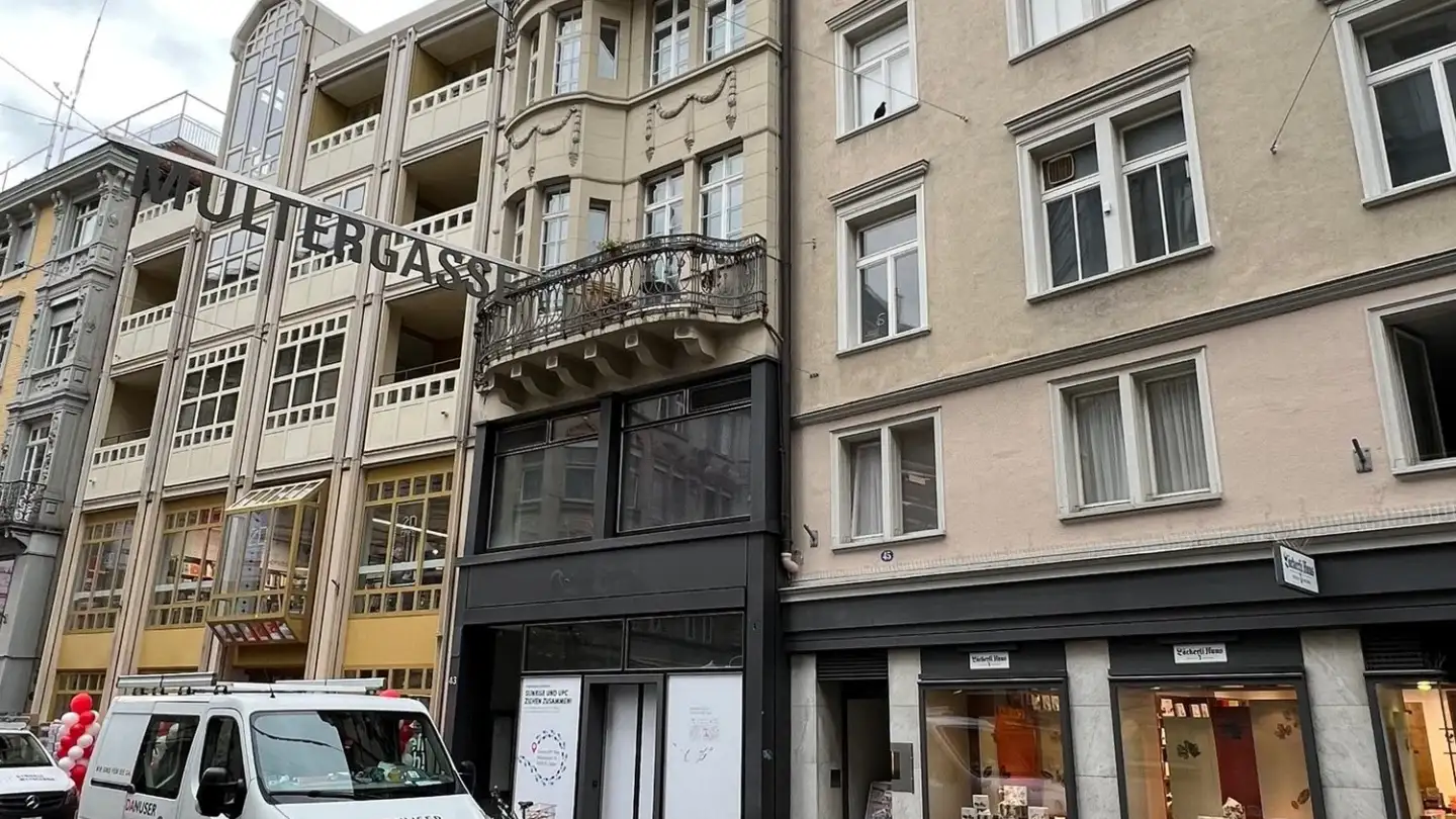 Geschäft mieten - Multergasse 43, 9000 St. Gallen