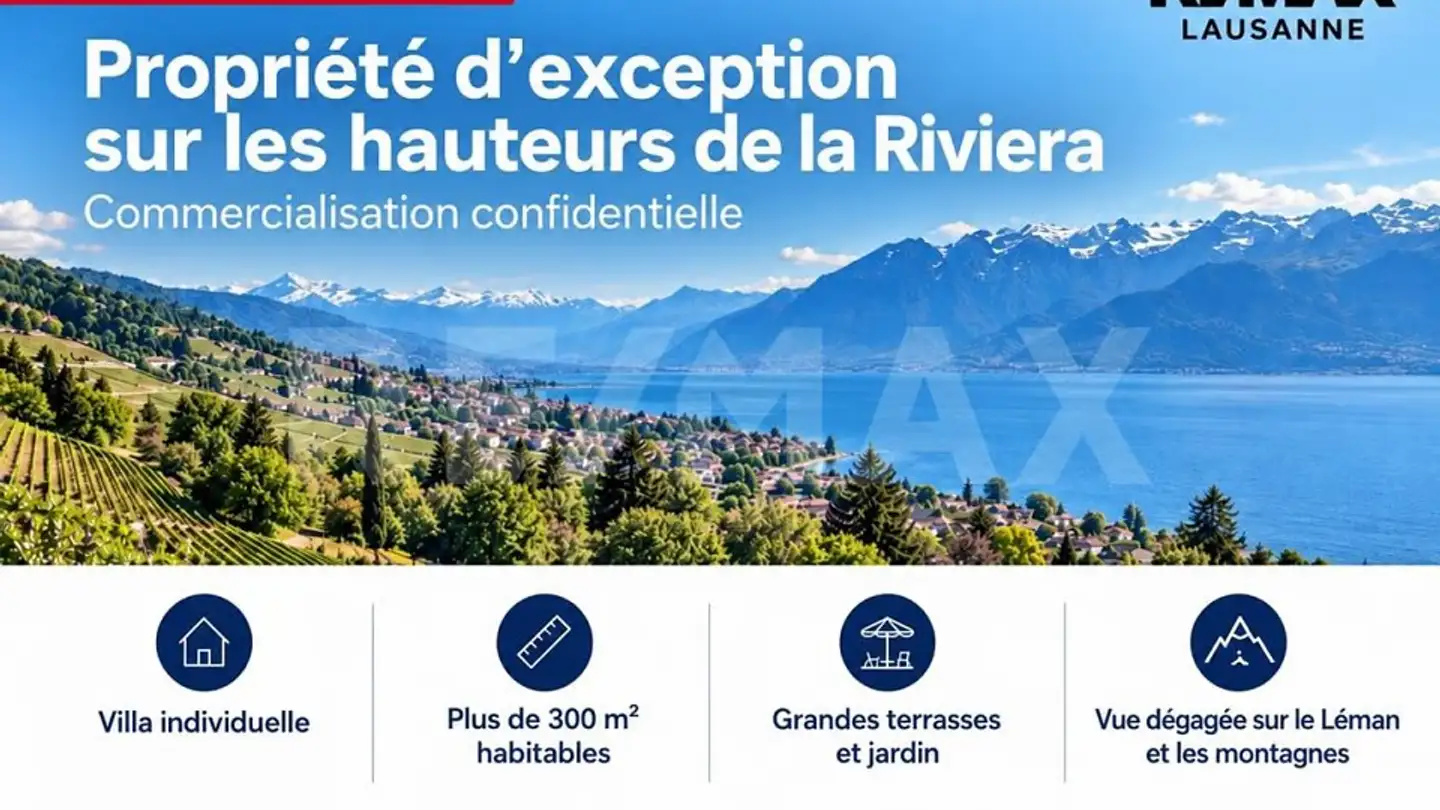 Maison individuelle à vendre - 1804 Corsier-sur-Vevey