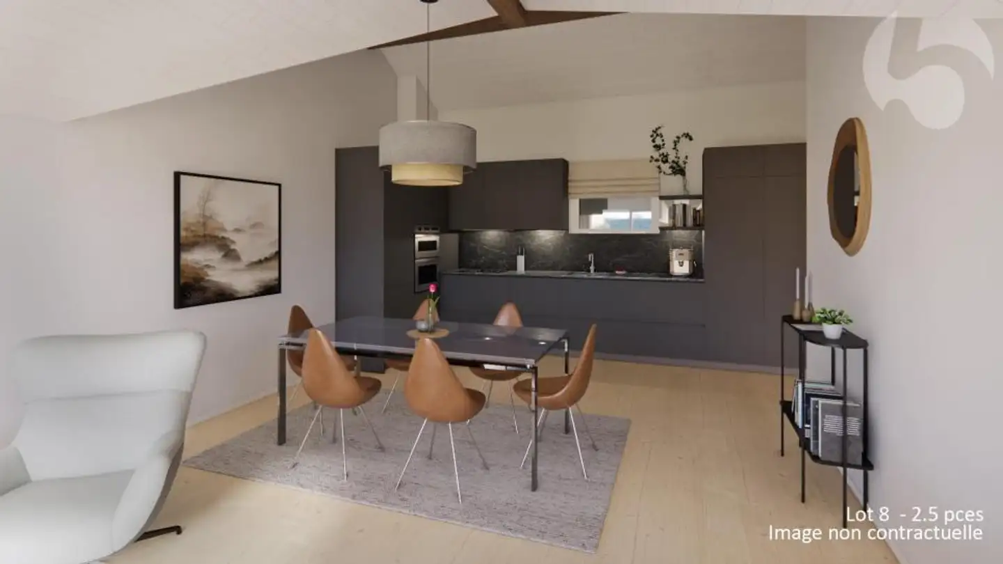 Wohnung kaufen - Route De La Poste 29, 1745 Lentigny - Foto 4