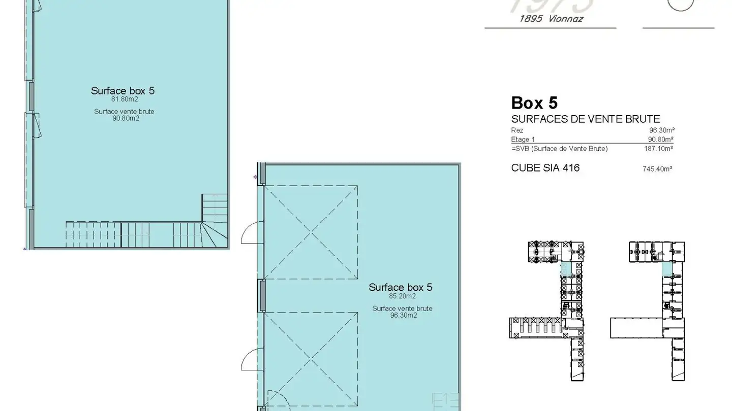 Storage space for sale - Route Du Simplon 34, 1895 Vionnaz