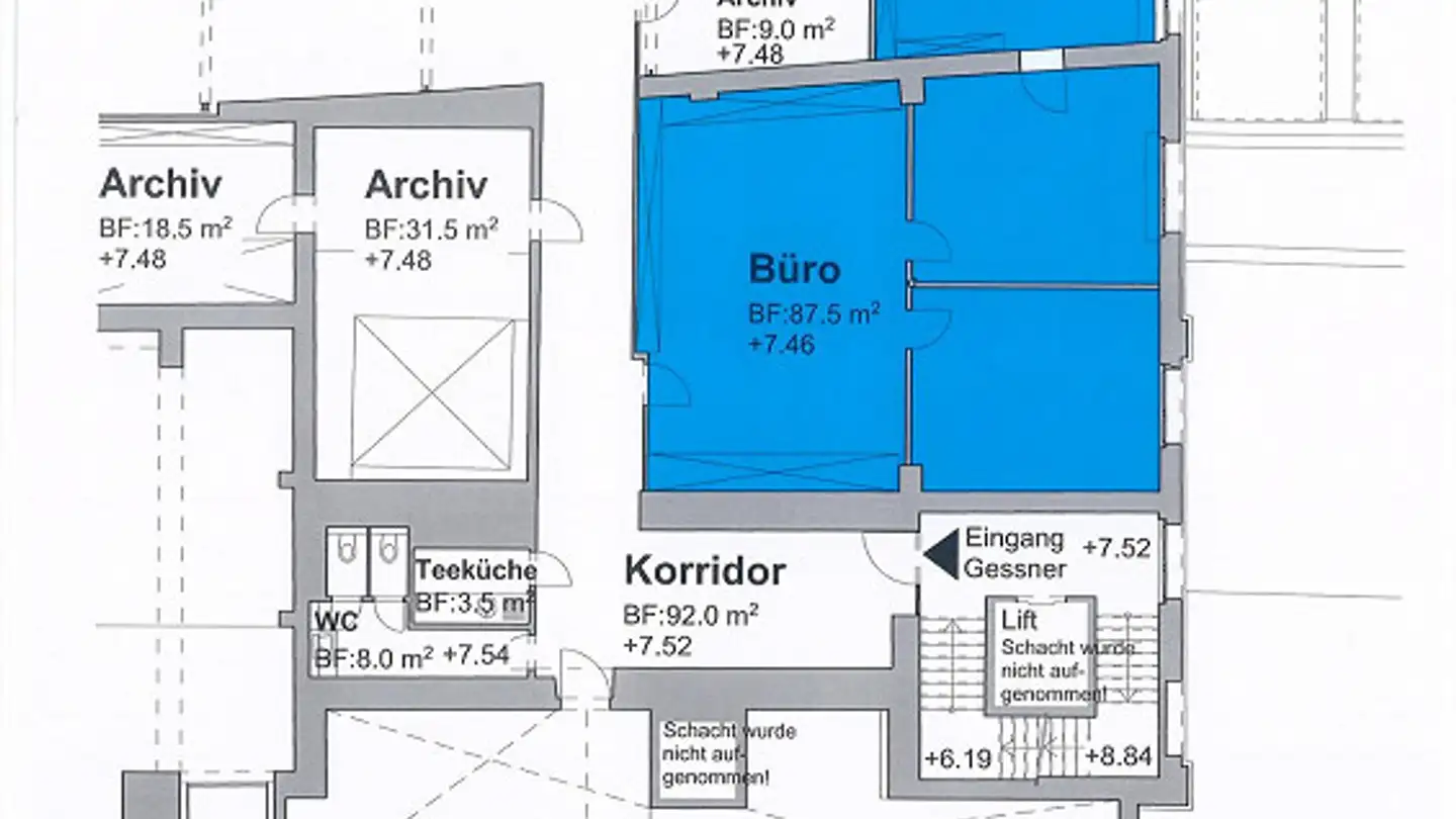 Spazio ufficio in affitto - Florhofstrasse 13, 8820 Wädenswil - Foto 4
