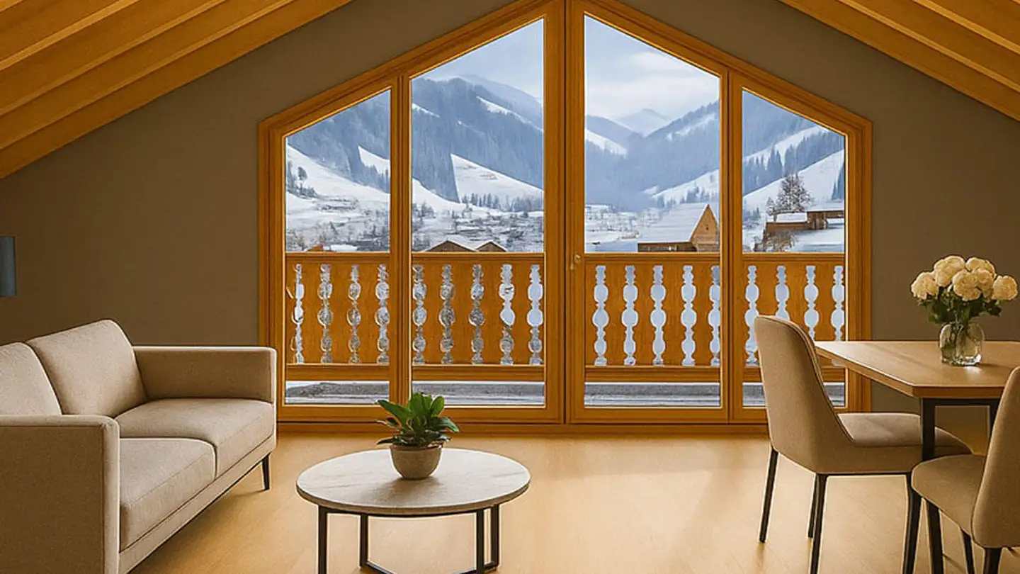 Duplex for sale - 1660 Château-d'Oex