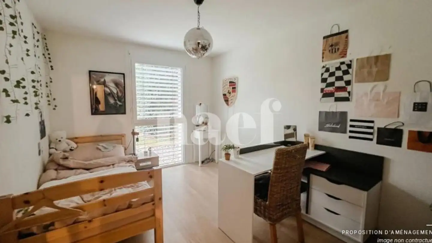 Apartment for rent - Chemin du Verger 1, 1782 Belfaux - Photo 3