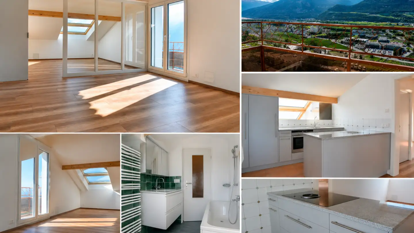 Appartamento in affitto - Route De Crans-Montana 33, 3960 Corin-de-la-Crête
