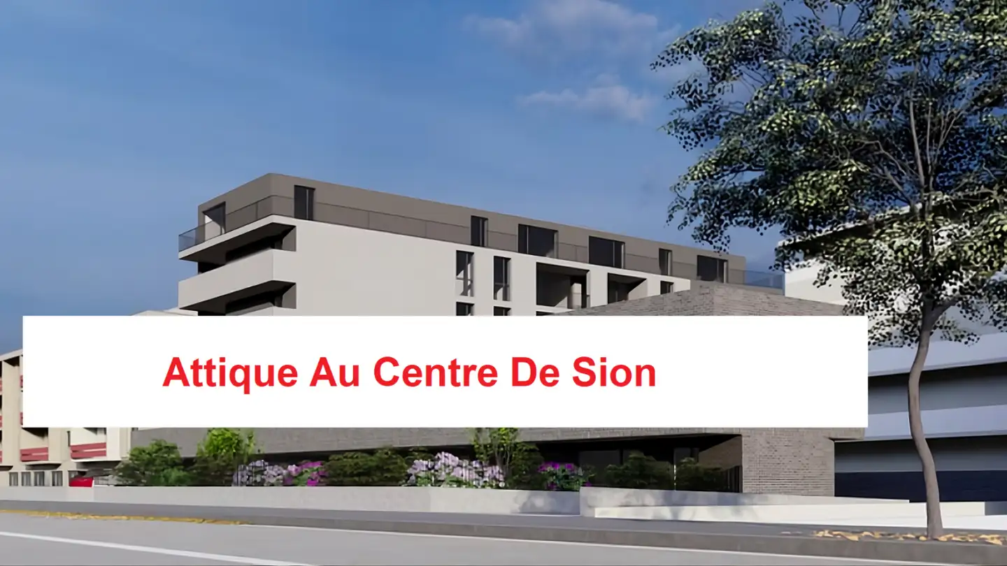 Penthouse for sale - Avenue De France, 1950 Sion