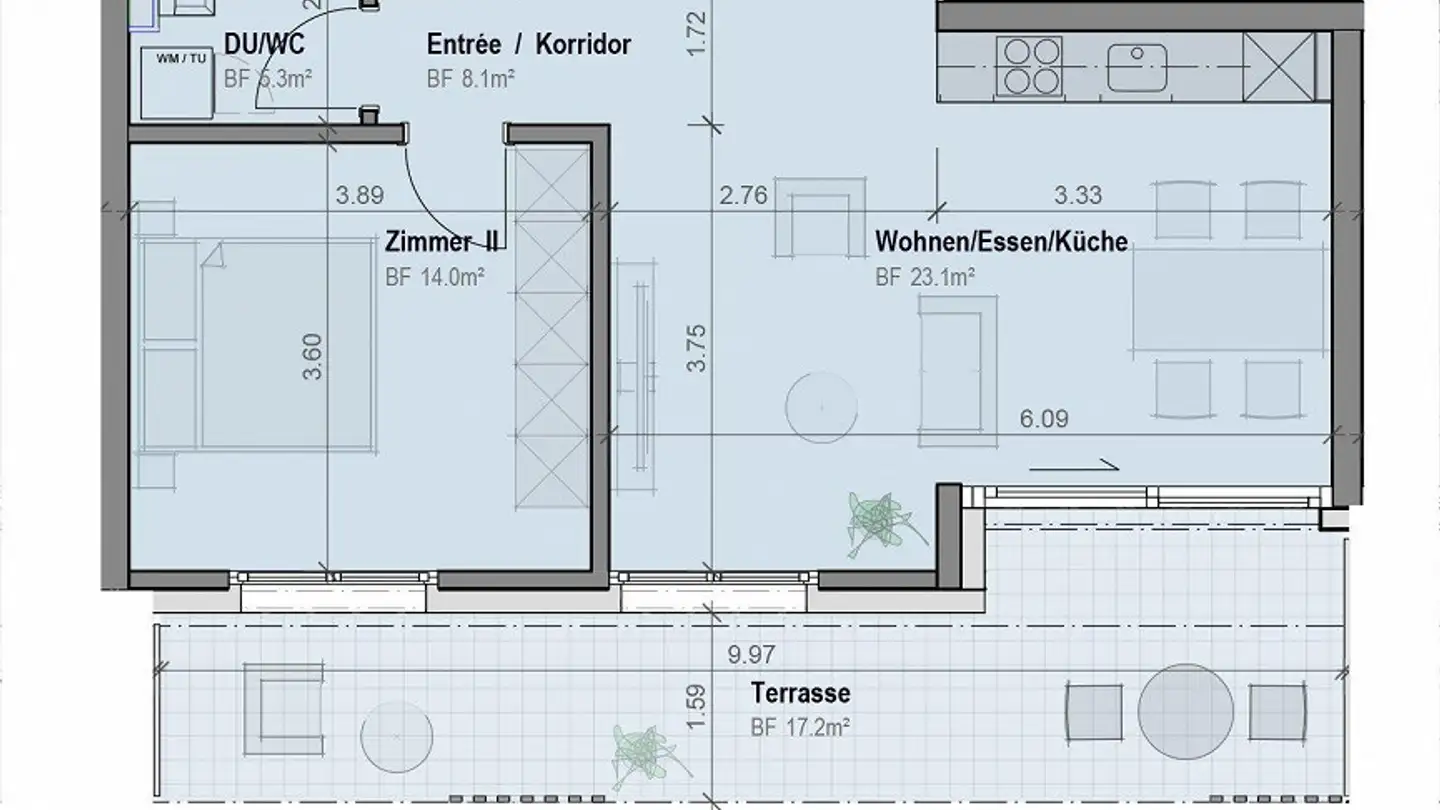 Appartement à louer - Hintere Gasse 3, 3210 Kerzers - Photo 3