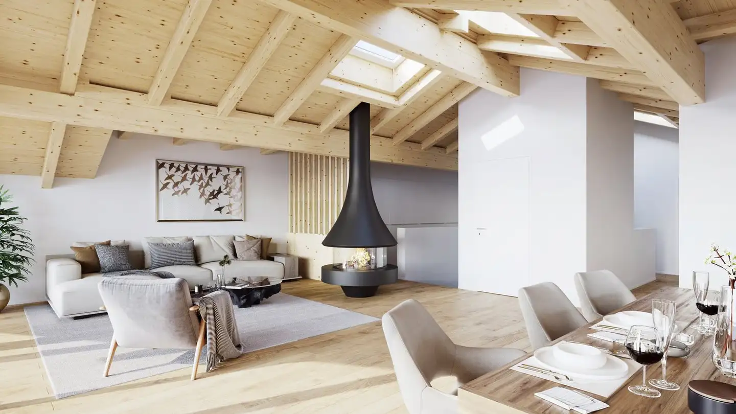 Attic flat for rent - Breitenstrasse 8, 6064 Kerns