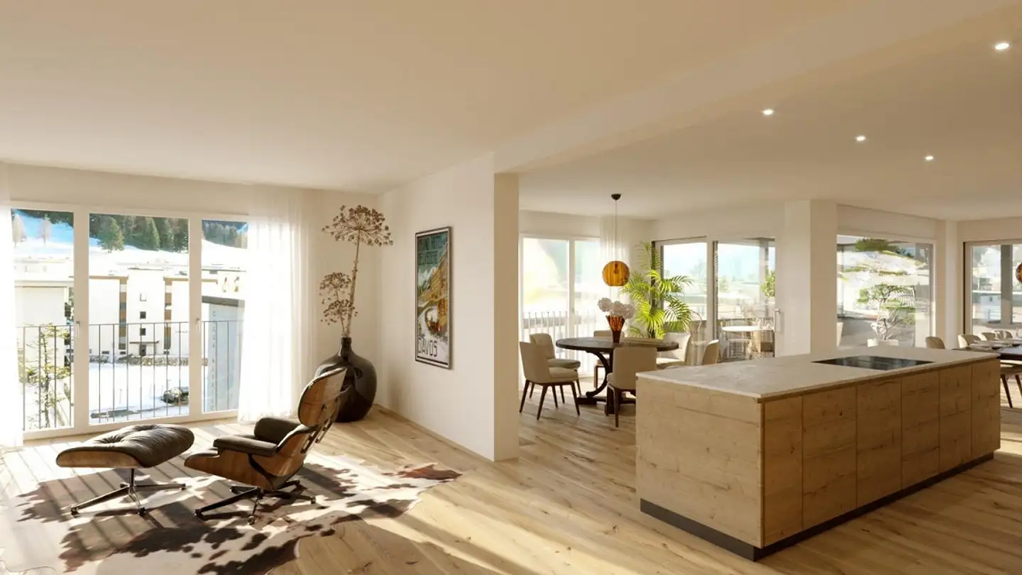 Attique à vendre - Flüelastrasse 1a, 7260 Davos Dorf - Photo 3