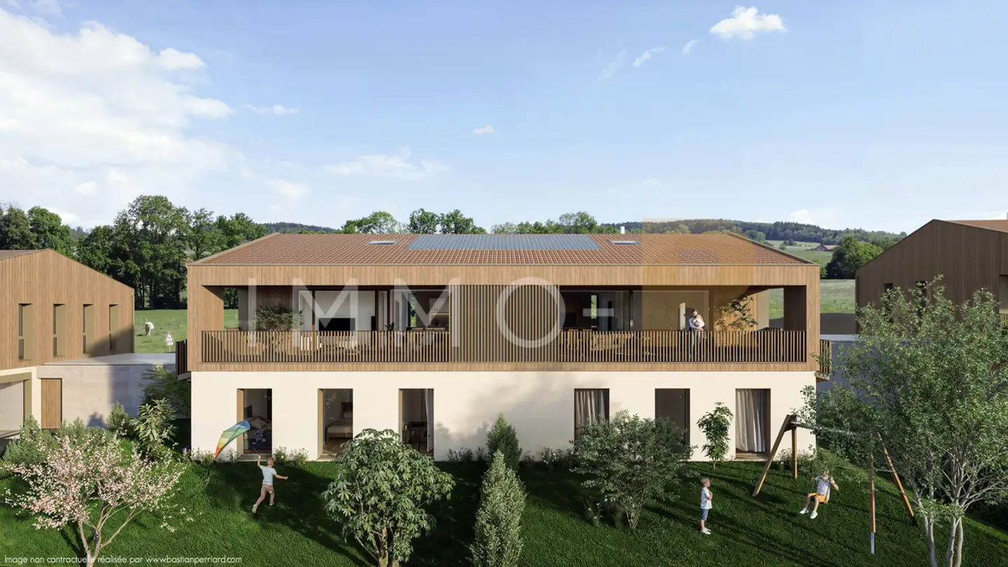 Maison jumelle à vendre - Route De L'abbé-Bovet 1, 1625 Sâles (Gruyère)