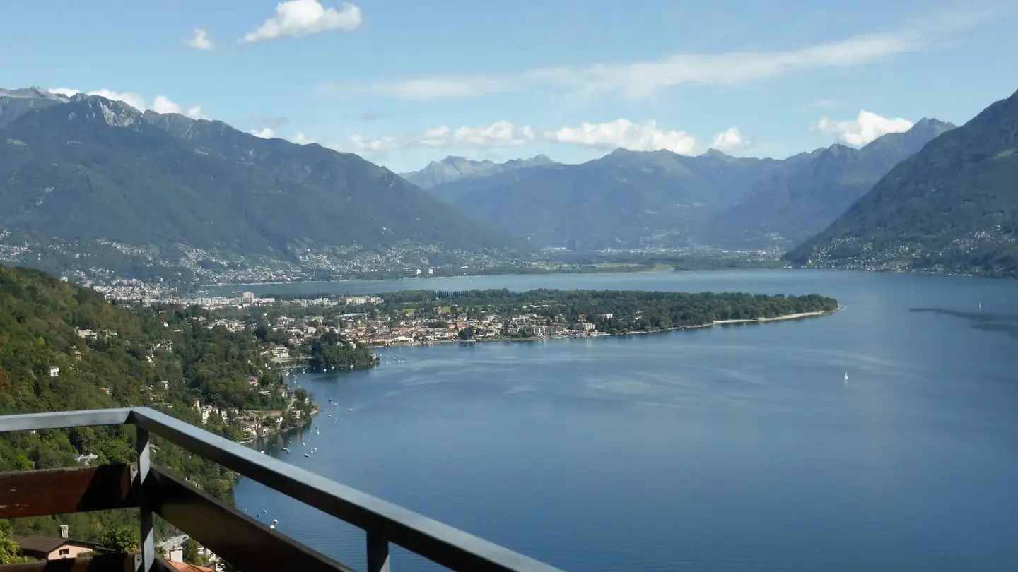 Dachgeschosswohnung mieten - Via Barcone 30, 6622 Ronco sopra Ascona