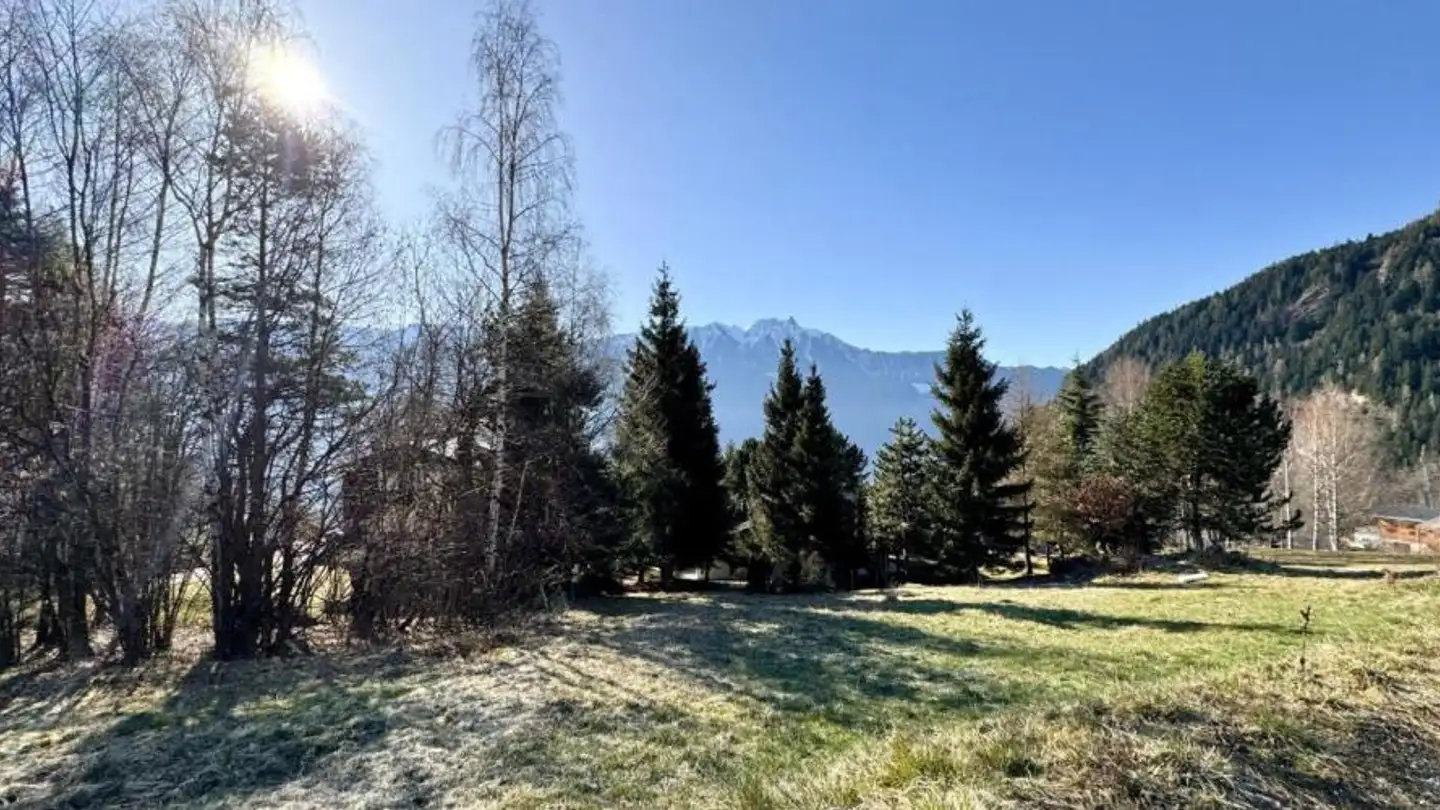 Constructible plot for sale - 1911 Ovronnaz