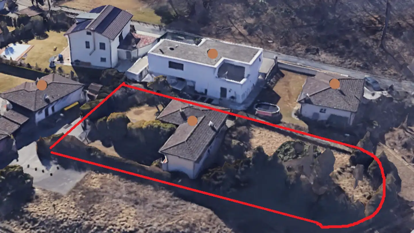 Constructible plot for sale - 6945 Origlio