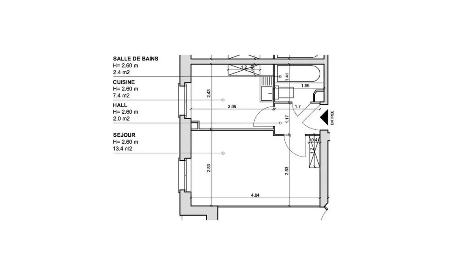 Appartement à louer - Rue Caroline 21, 1227 Les Acacias - Photo 2