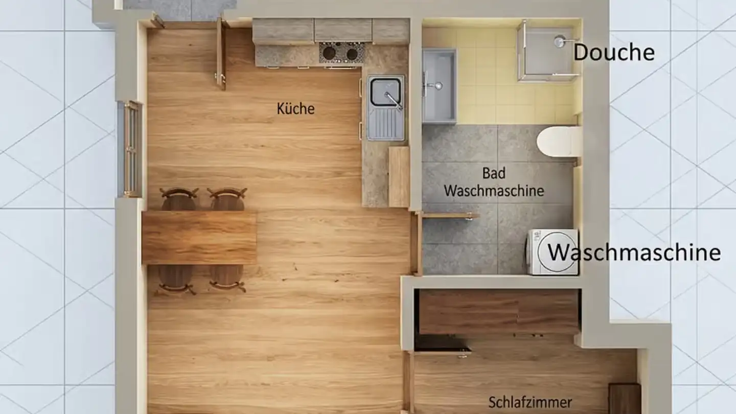 Wohnung mieten - Vorderdorfstrasse 45, 8753 Mollis