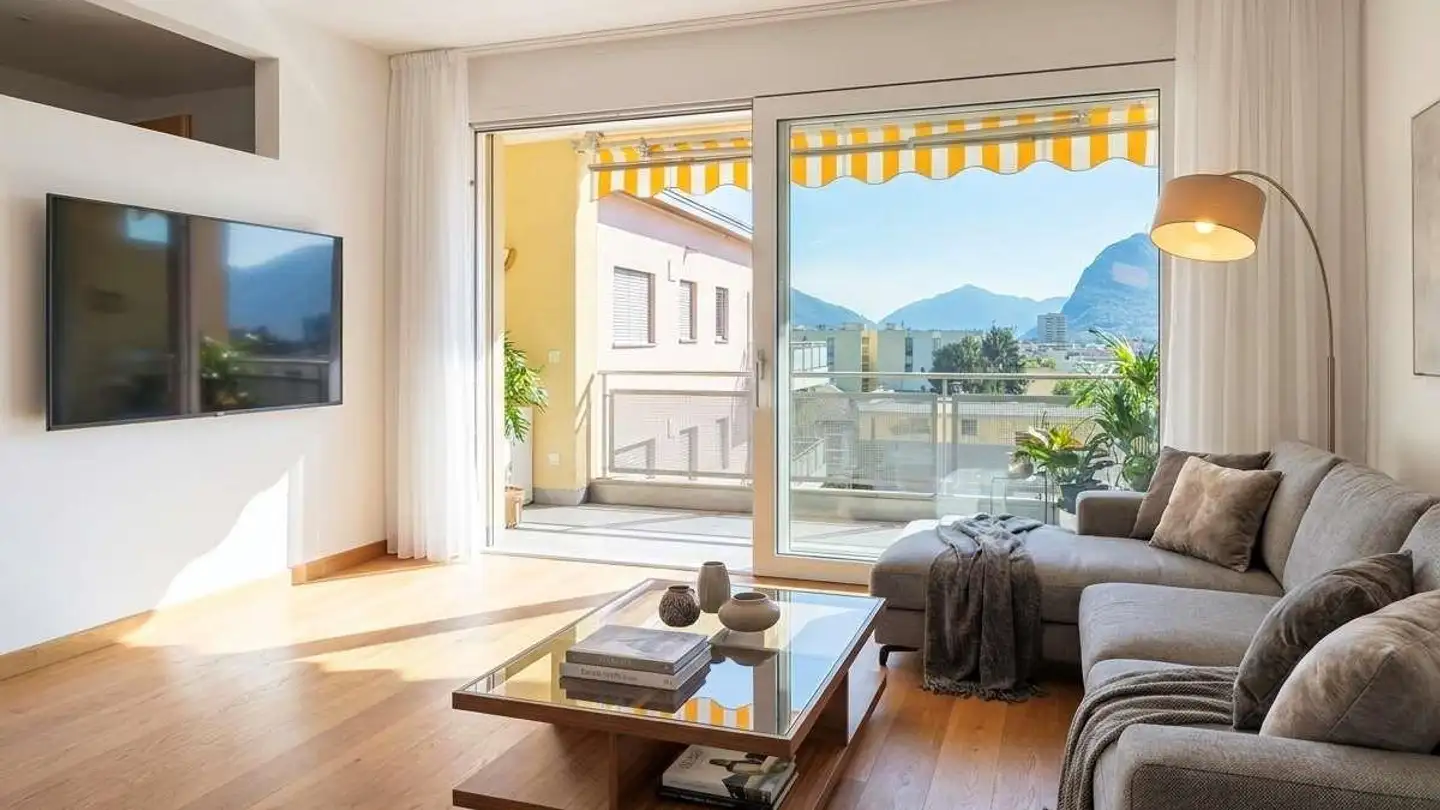 Furnished apartment for sale - 6963 Pregassona