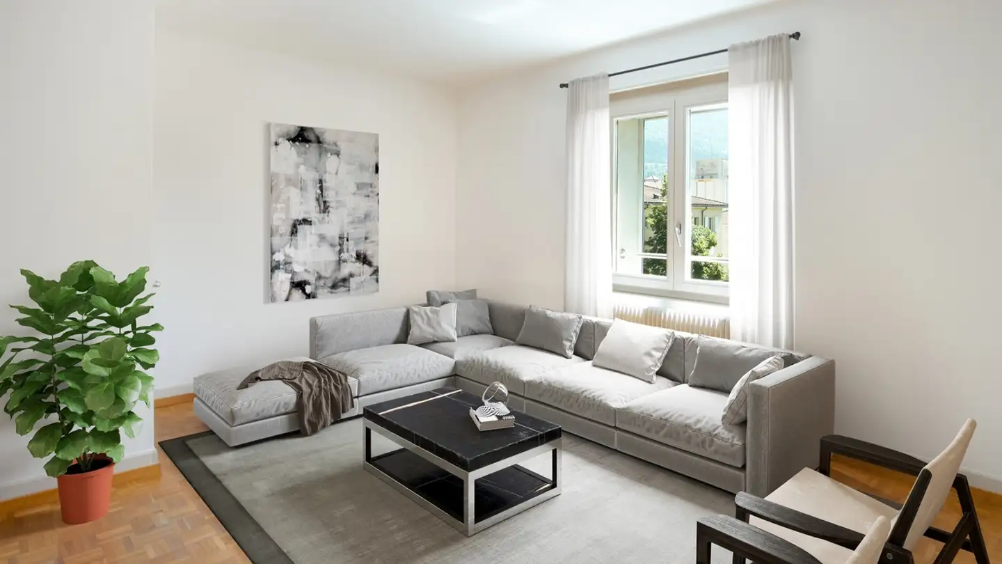 Appartement à louer - Rue Des Aubépines 24, 1950 Sion