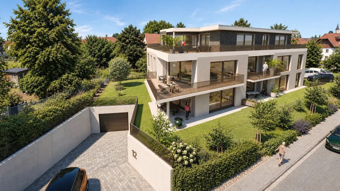 Penthouse kaufen - Gallishofstrasse 18, 4556 Aeschi SO