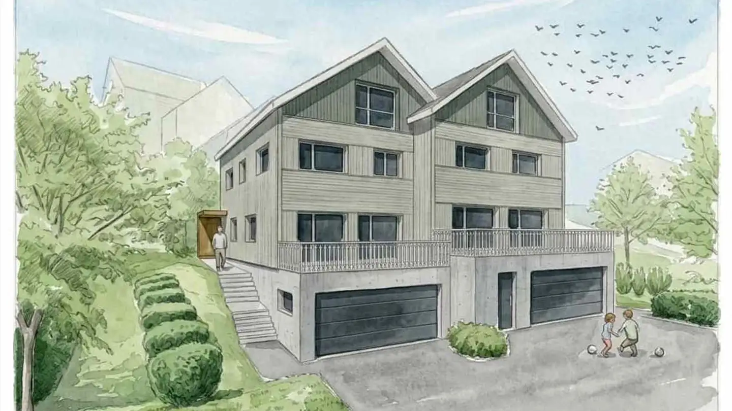 Maison jumelle à vendre - Eggstrasse 48, 9055 Bühler