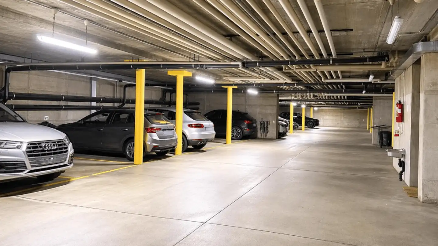 Place de parking souterraine à louer - Via Antonio Galli, 6900 Lugano
