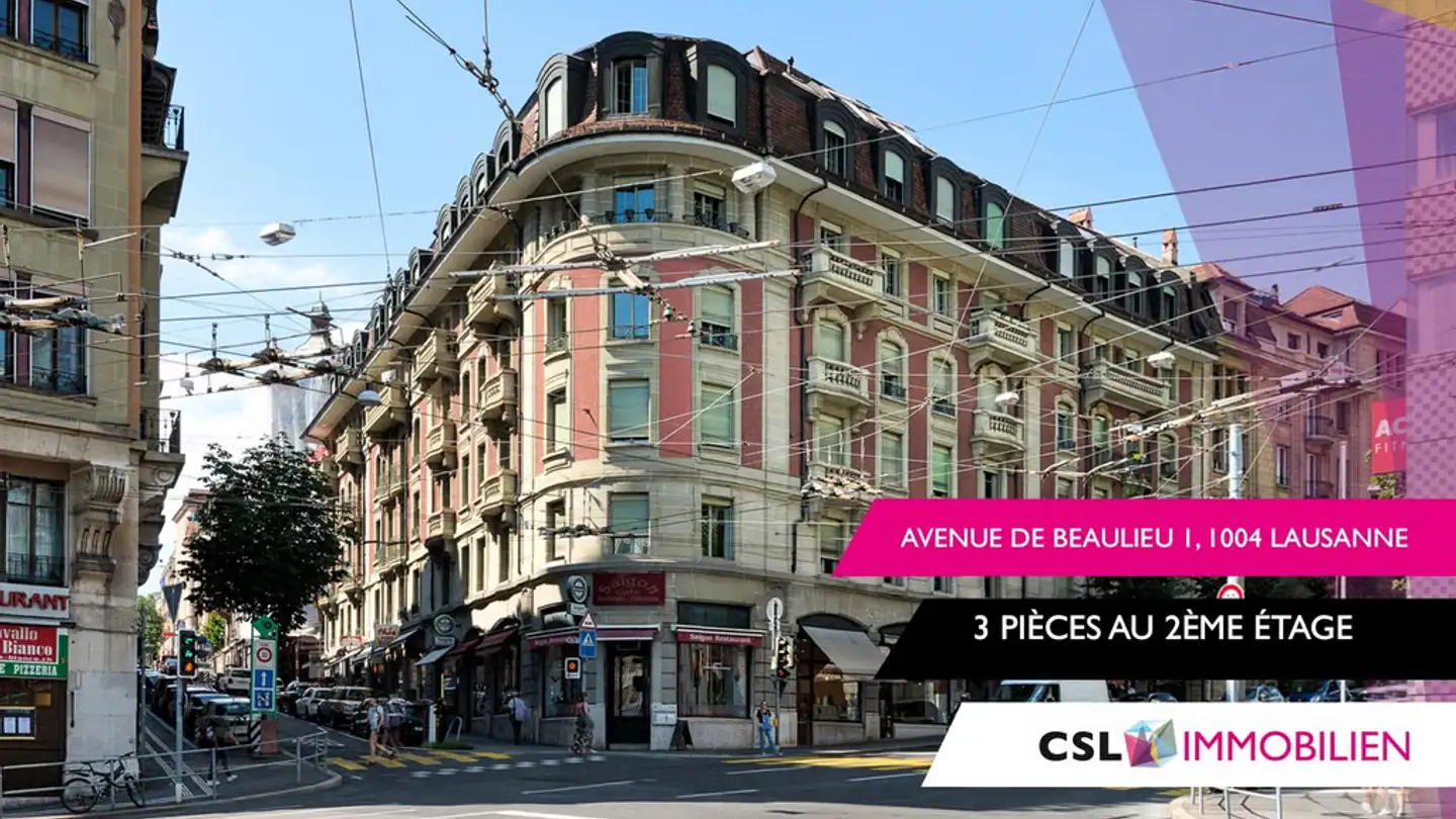 Apartment for rent - Avenue De Beaulieu 1, 1004 Lausanne