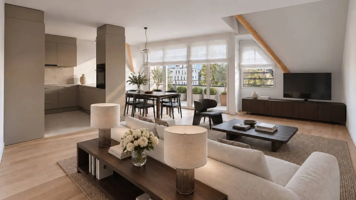 Attic flat for sale - Chemin du Chalet, 1304 Cossonay-Ville