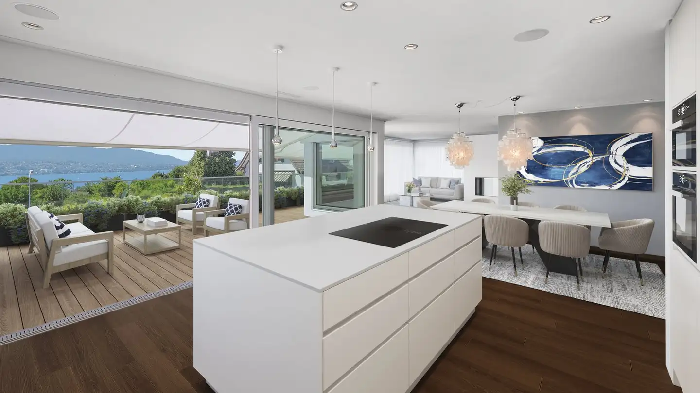 Attique à louer - Bergstrasse 54b, 8700 Küsnacht ZH