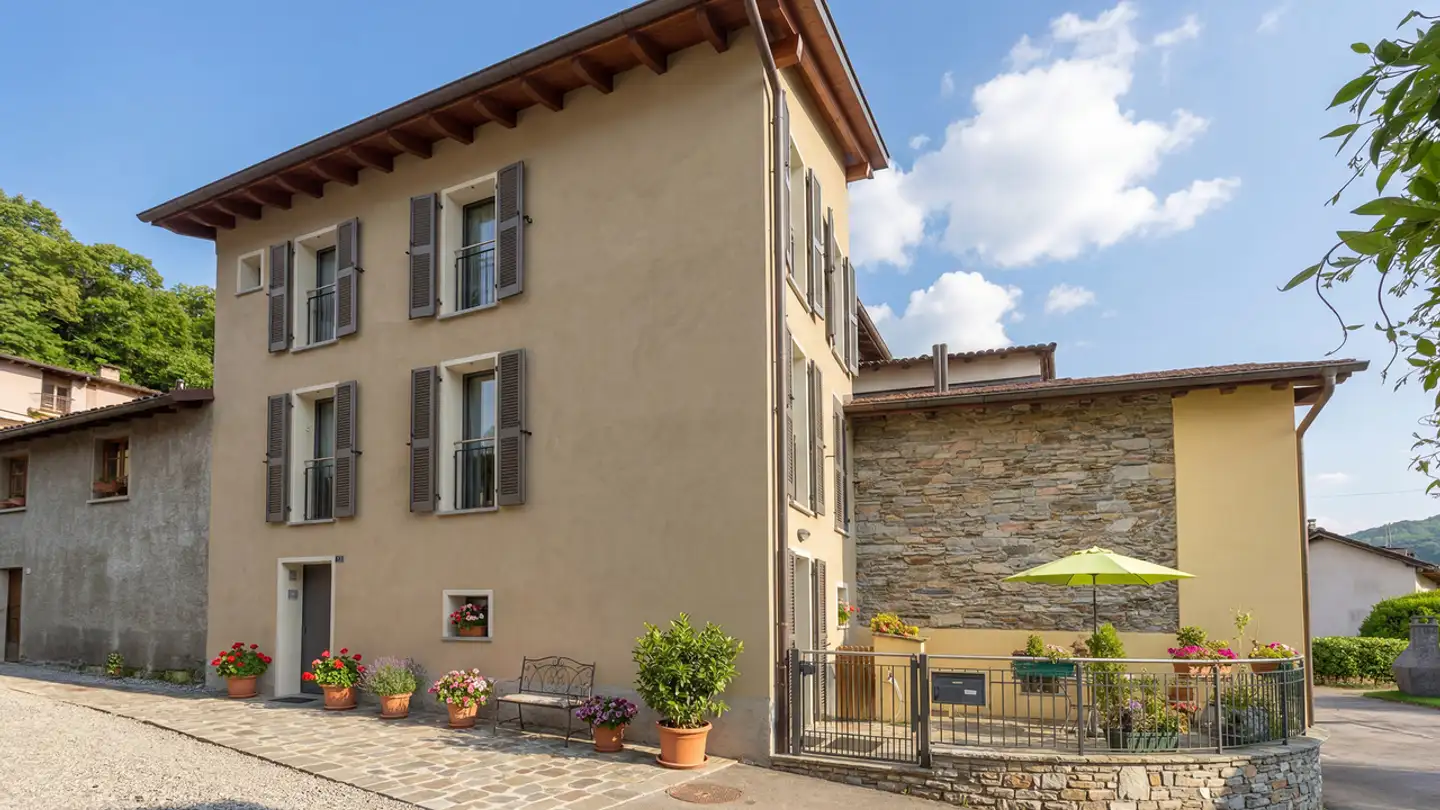 Casa singola in vendita - Via In Pasquée 12, 6925 Gentilino