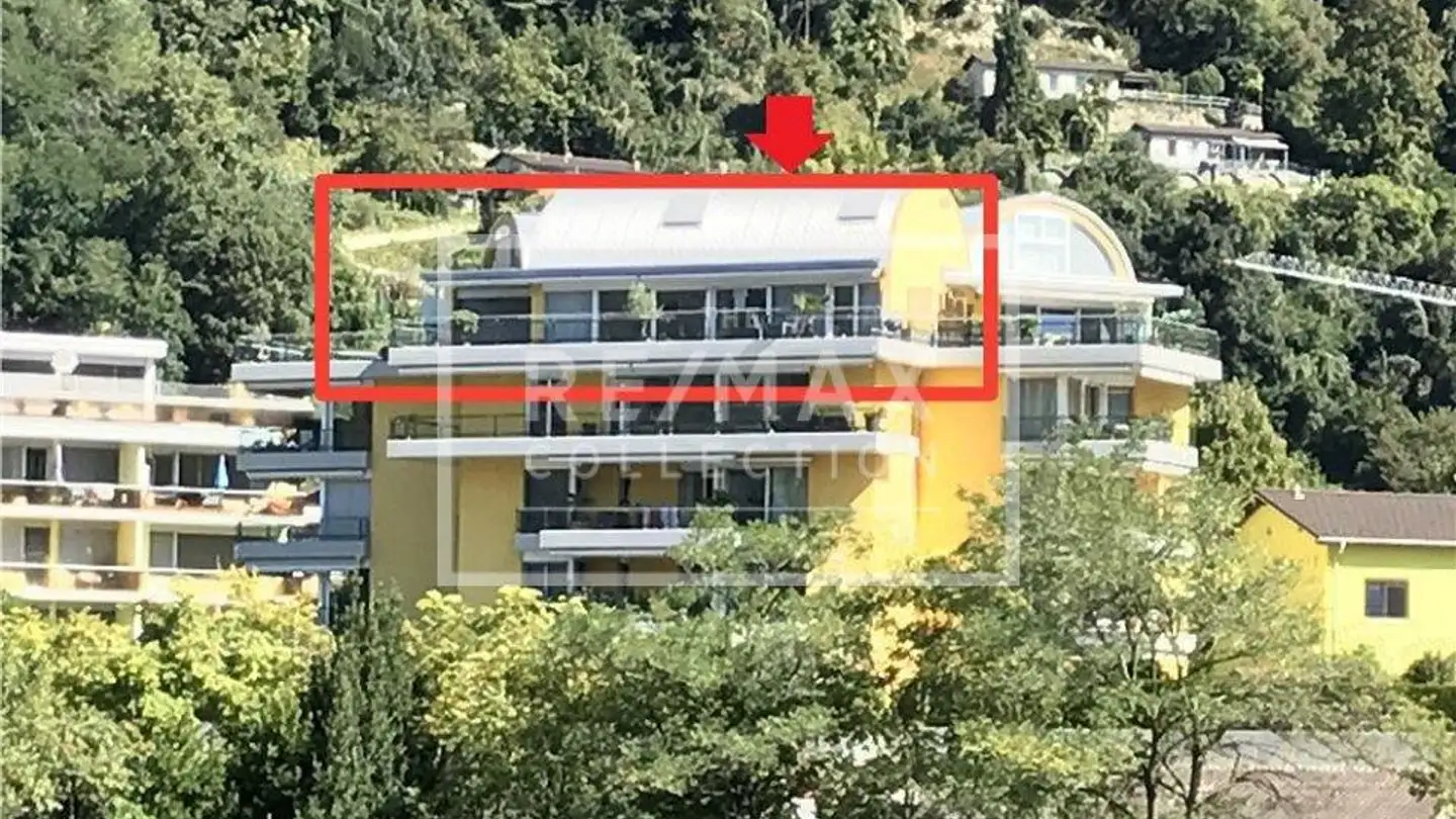 Attic flat for sale - 6600 Solduno