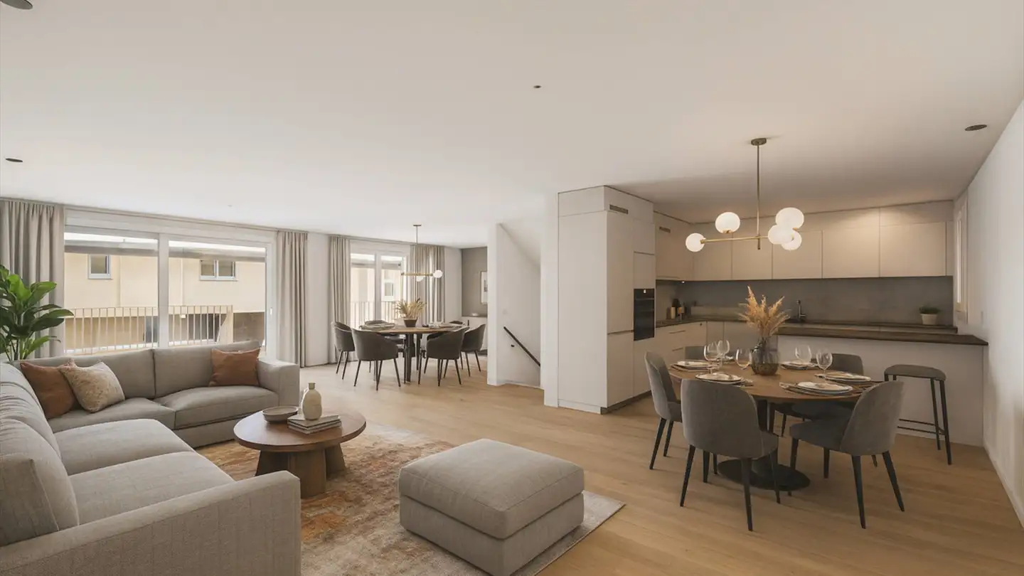 Maison jumelle à vendre - 1630 Bulle - Photo 3