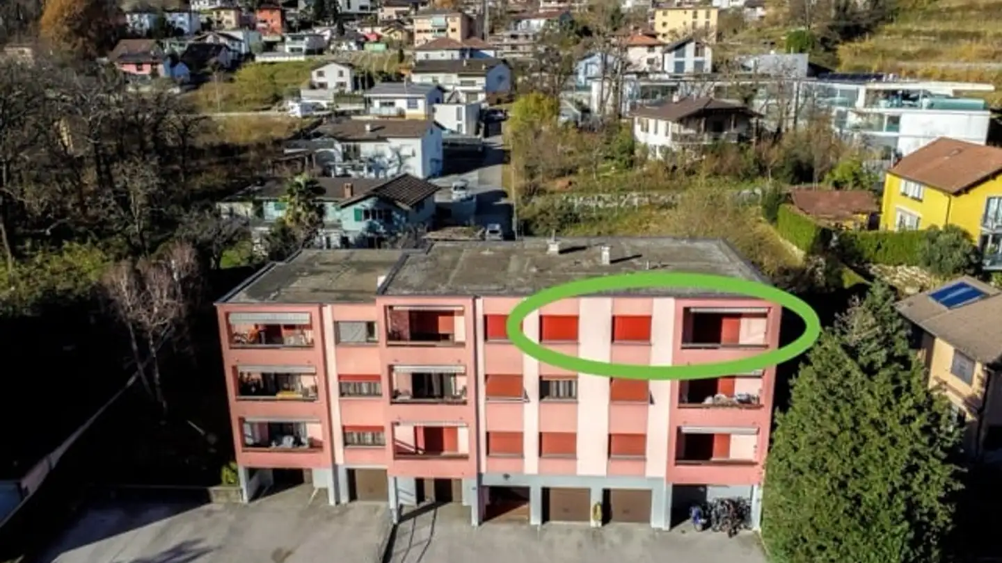 Dachgeschosswohnung kaufen - Via Dei Gelsi, 6533 Lumino