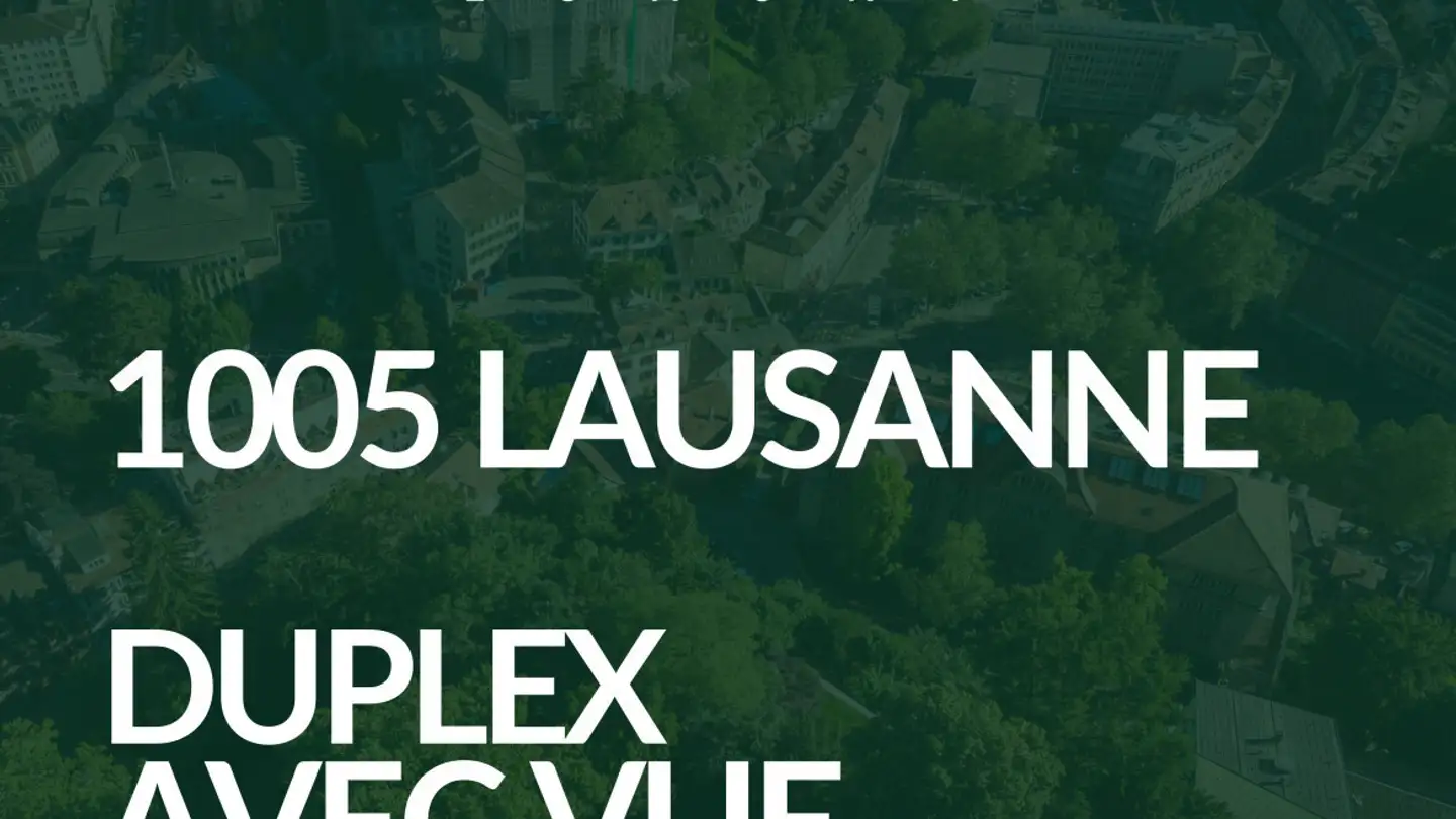 Apartment for sale - 1005 Lausanne