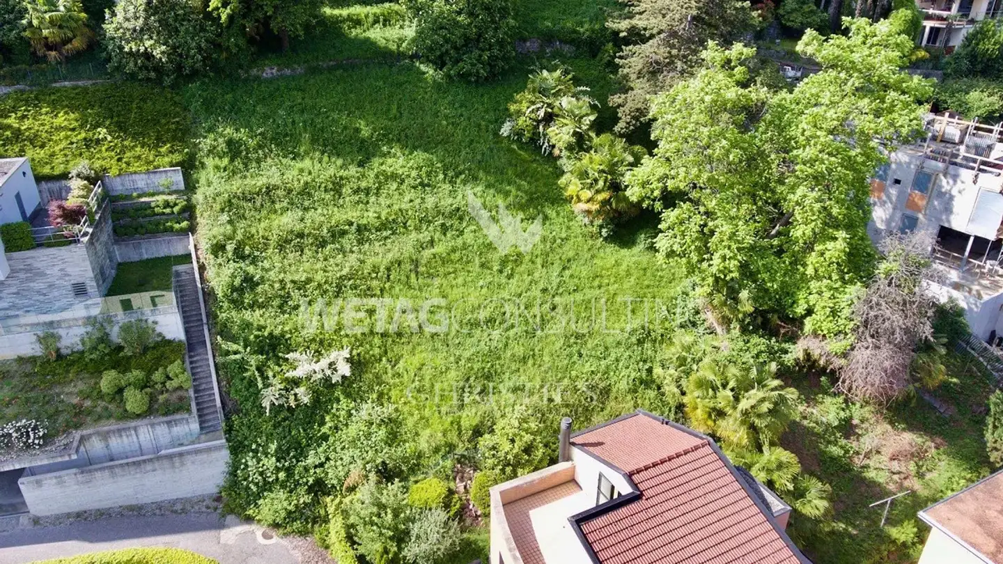 Constructible plot for sale - 6948 Porza - Photo 2