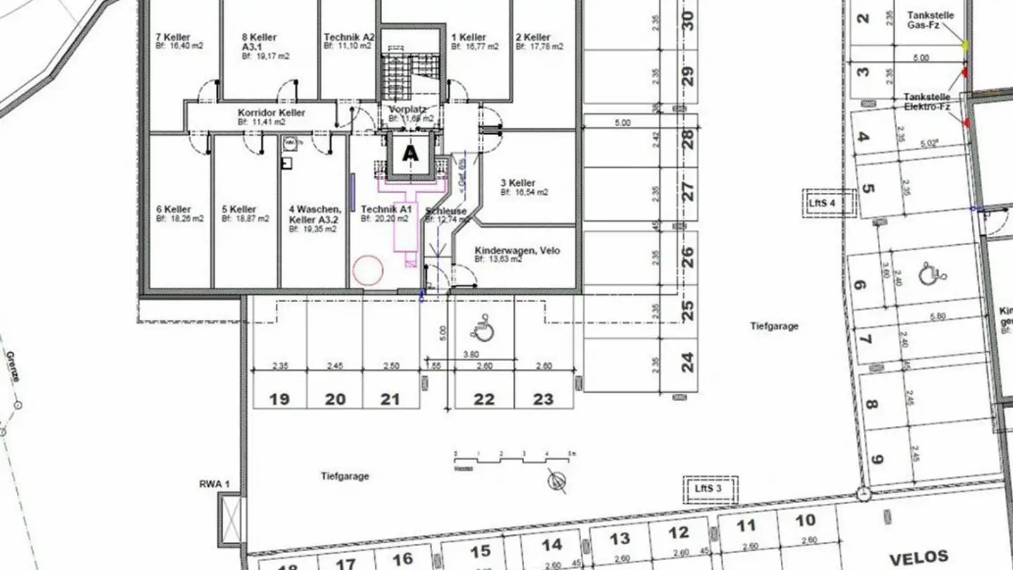 Parcheggio sotterraneo in affitto - Alte Landstrasse 296, 8708 Männedorf - Photo 3