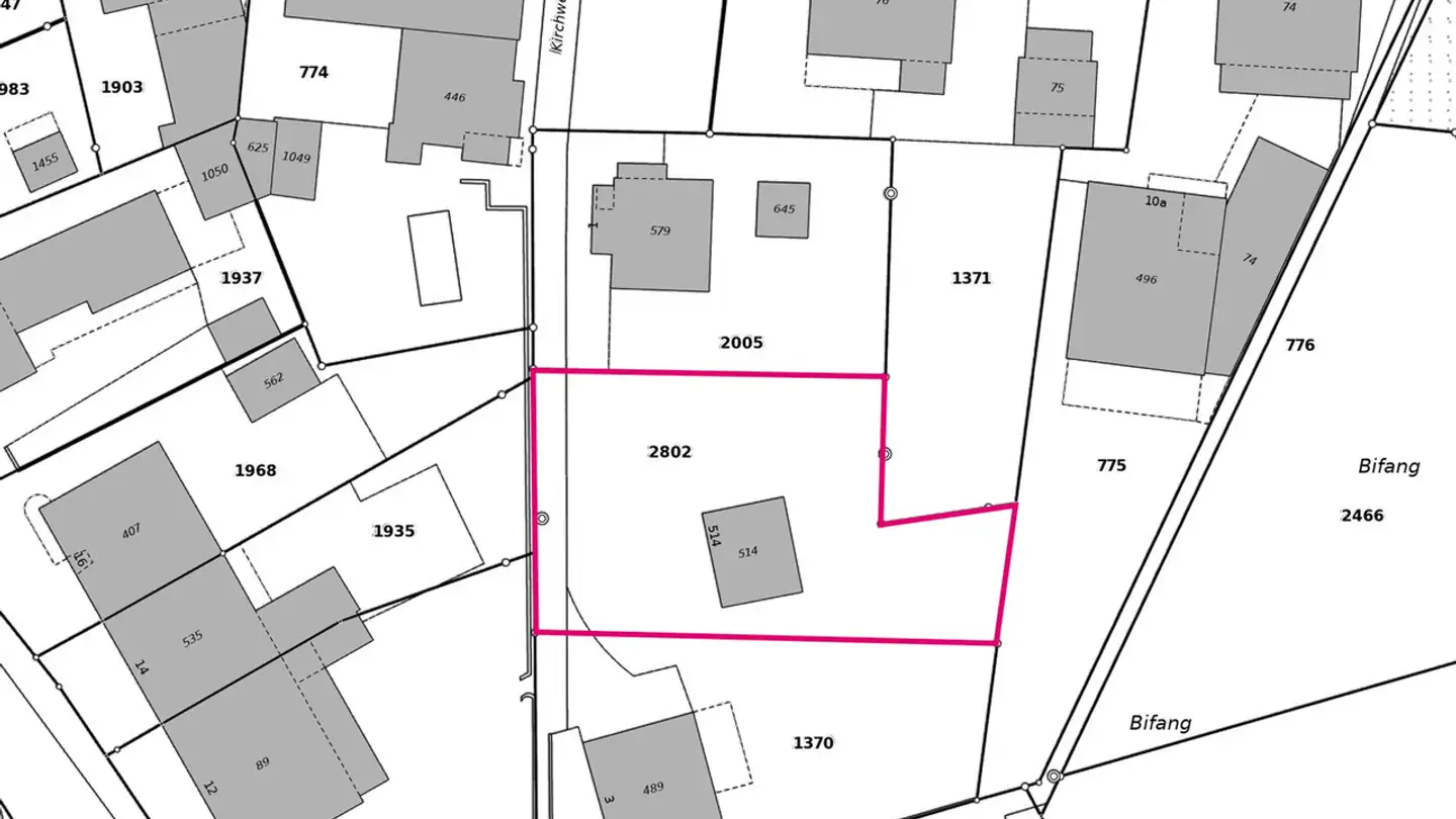 Terrain constructible à vendre - Kirchweg, 4805 Brittnau