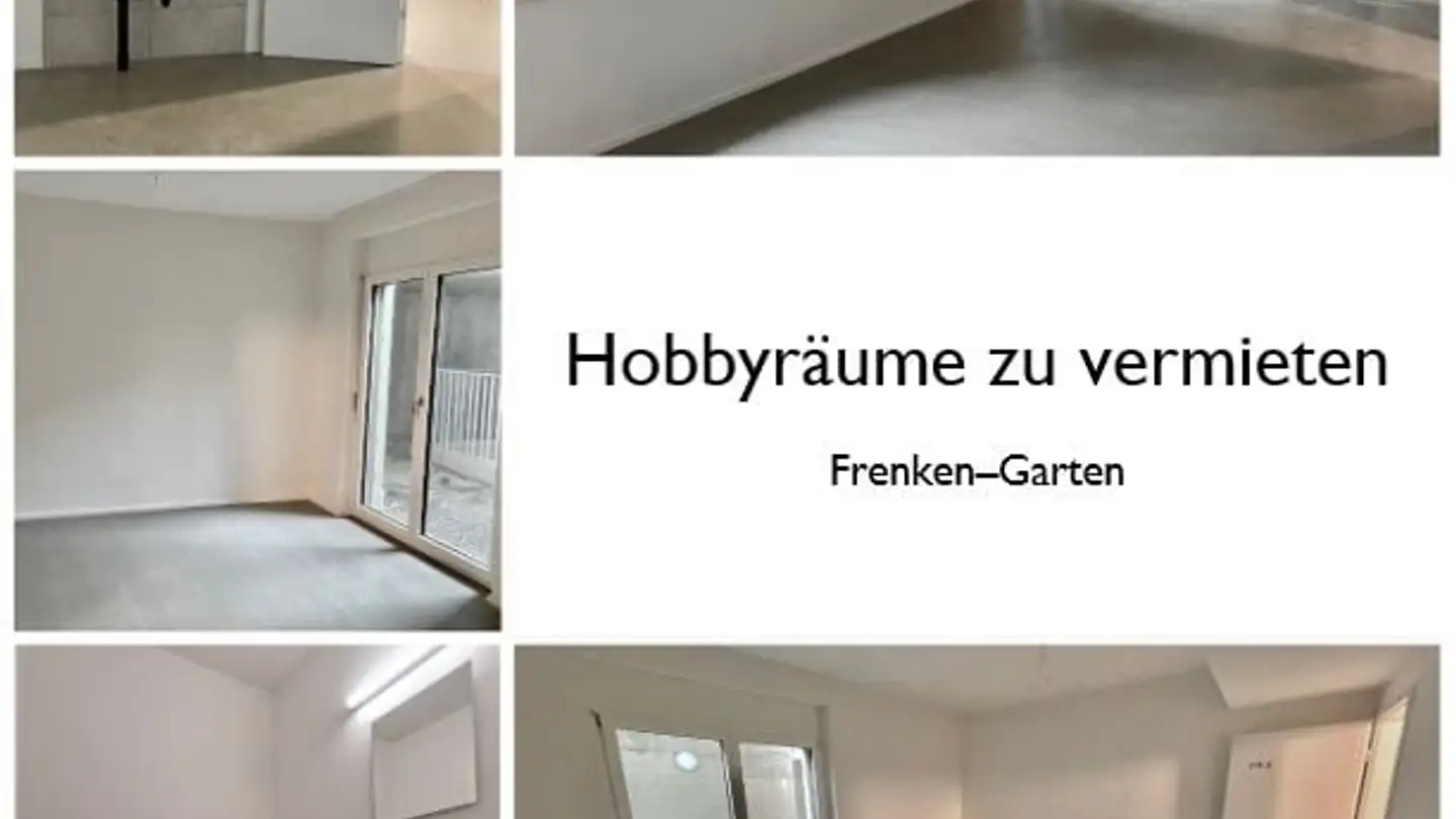 Hobby room for rent - Benzburweg 19a, 4410 Liestal