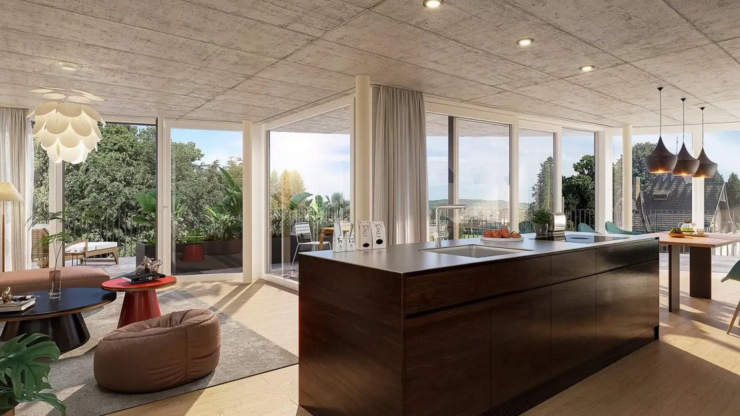 Penthouse for rent - Obere Farnbühlstrasse 3, 5610 Wohlen AG